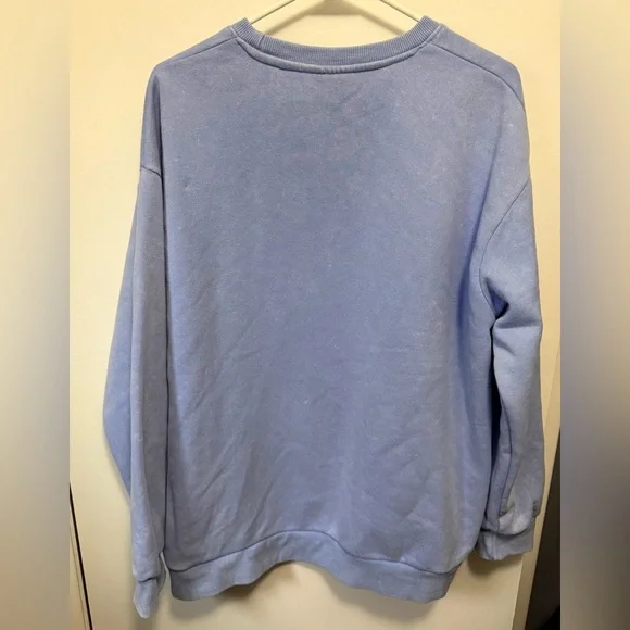 Vincent Van Gogh Iris Painting Embroidered Blue Art Sweatshirt Size XL 1X NWOT - Picture 9 of 12